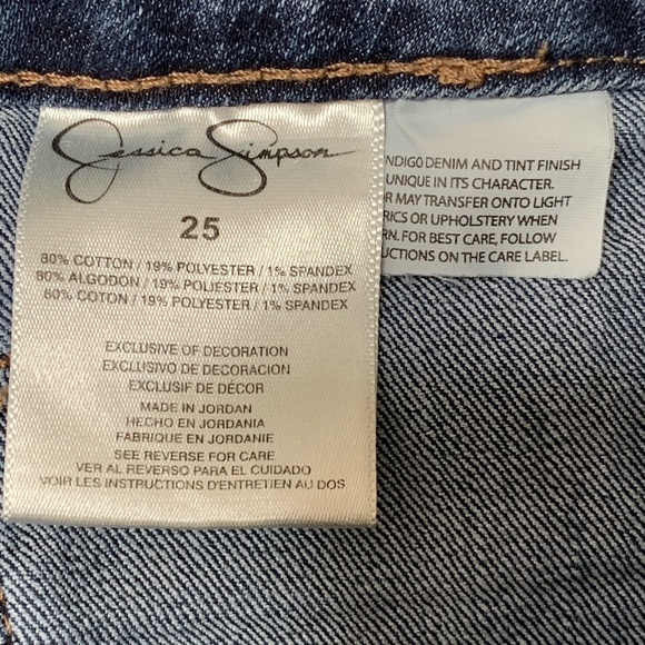 Jessica Simpson Bardot High Rise shorts size 25 - Picture 6 of 6